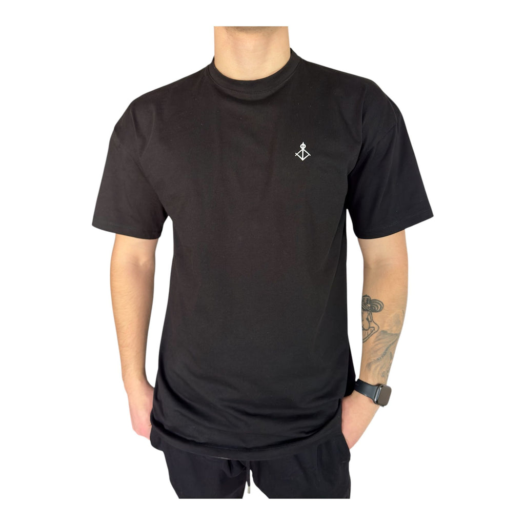 Classic Short-Sleeve Black Shirt