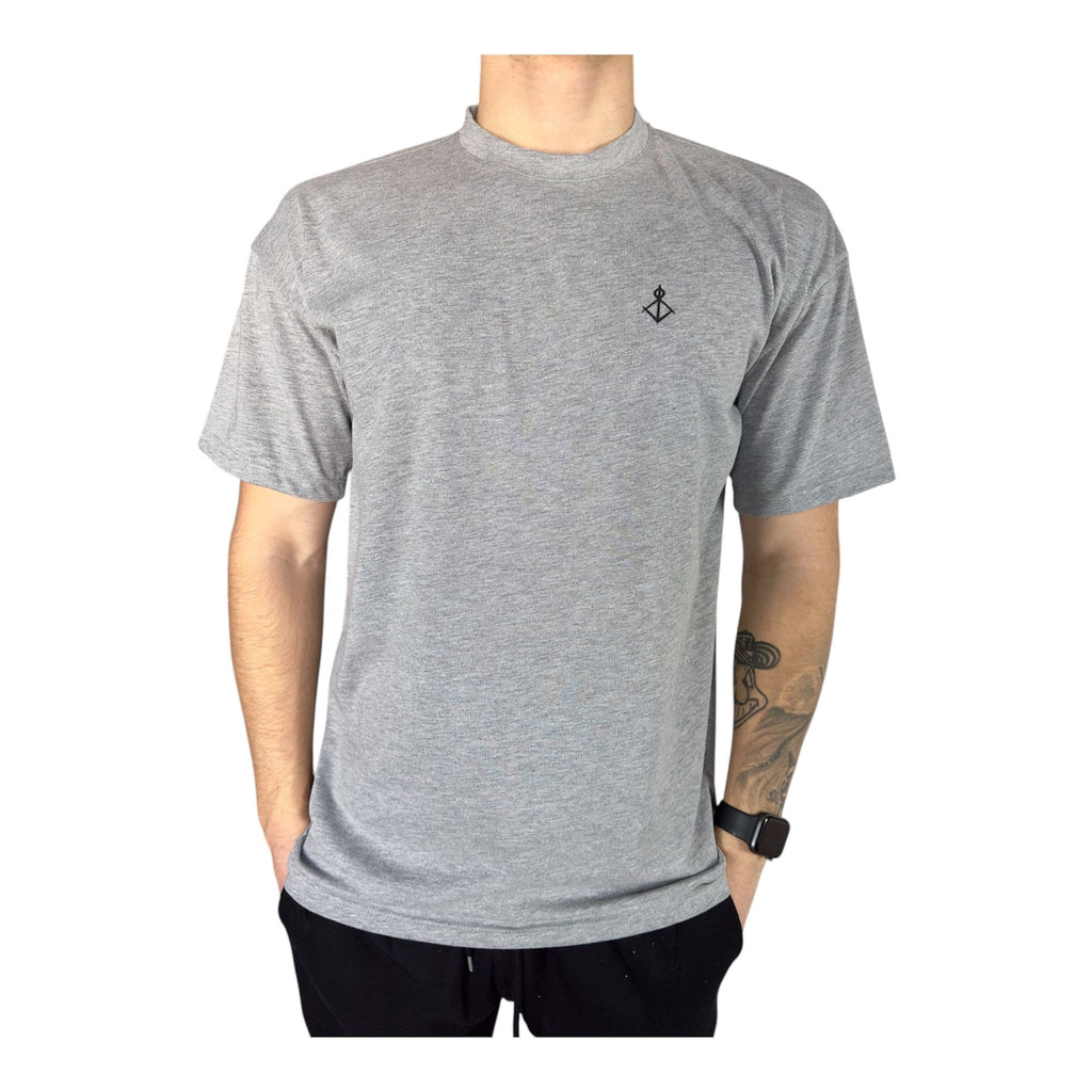 Classic Short-Sleeve Grey Shirt